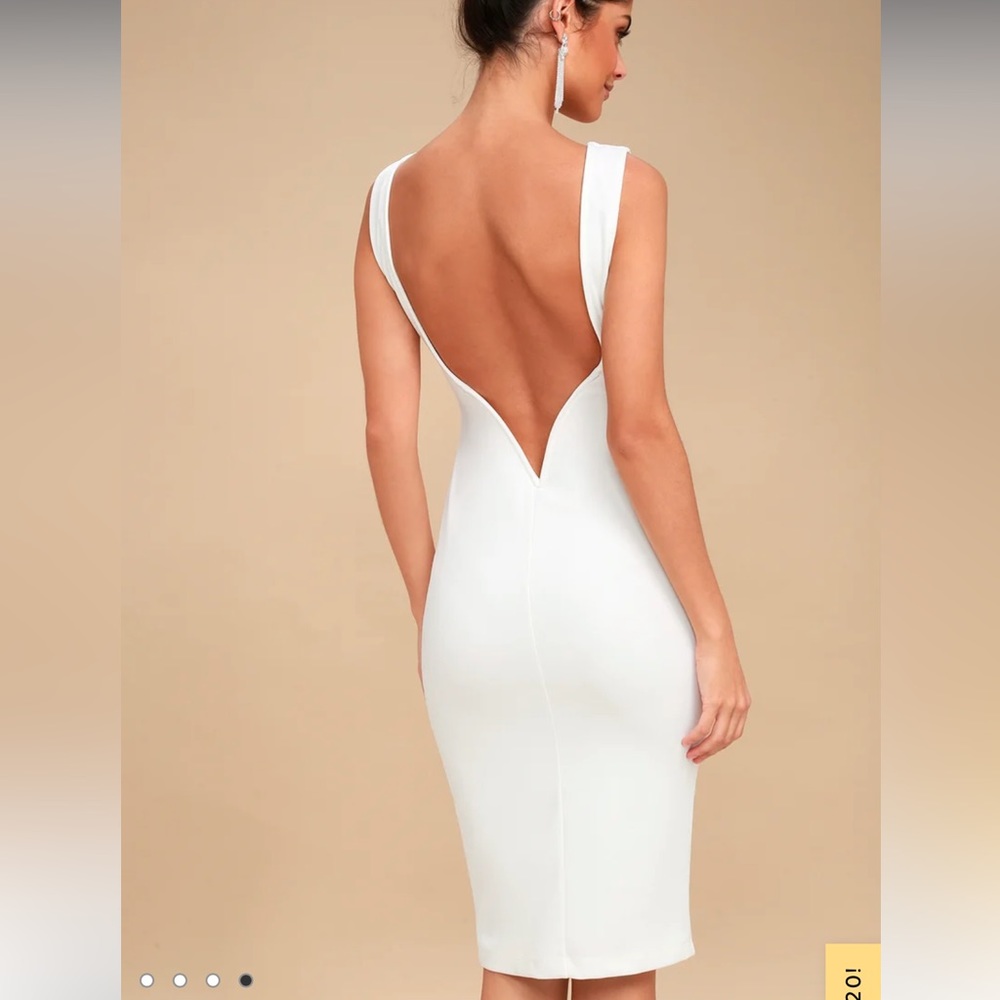Lulus backless cocktail dress